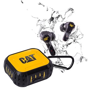 CAT BLUETOOTH NOISE CANCELING EAR BUDS