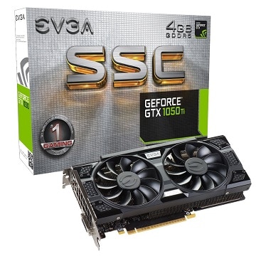 EVGA GeForce GTX 1050 Ti SSC Gaming
